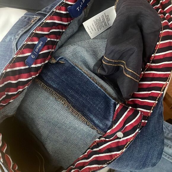 Talbots Girlfriend Jeans Griffin Wash sz 6 - Picture 12 of 13